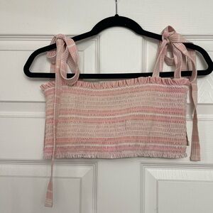 Minnow Smocked Swim Top | Size Medium